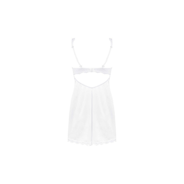 Amor Blanco Nuisette et string - Blanc